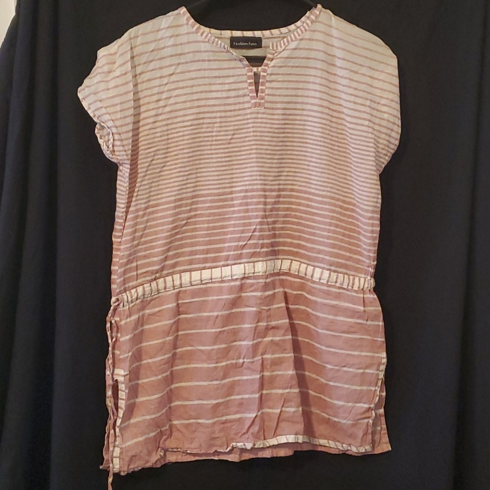 Striped Pink Dress